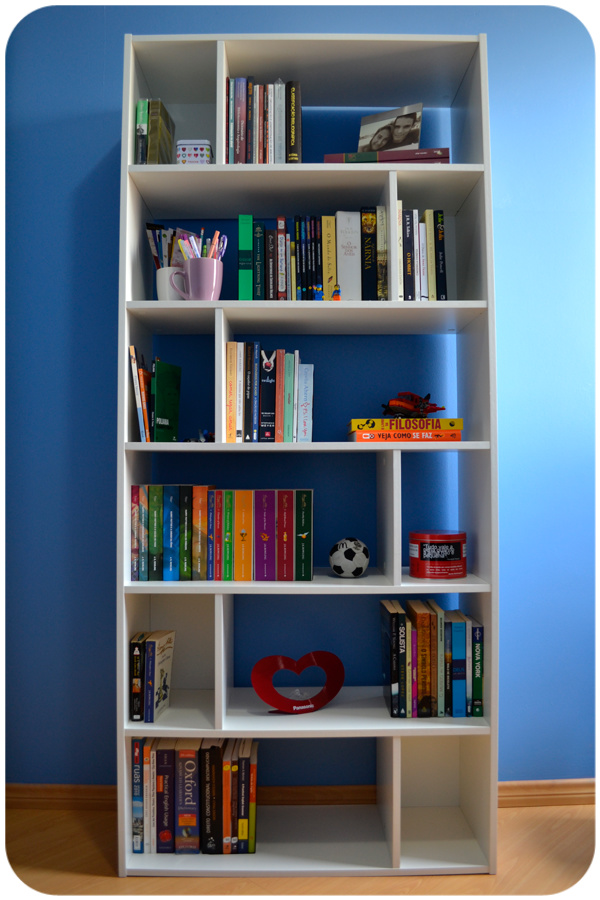 Minha estante de livros