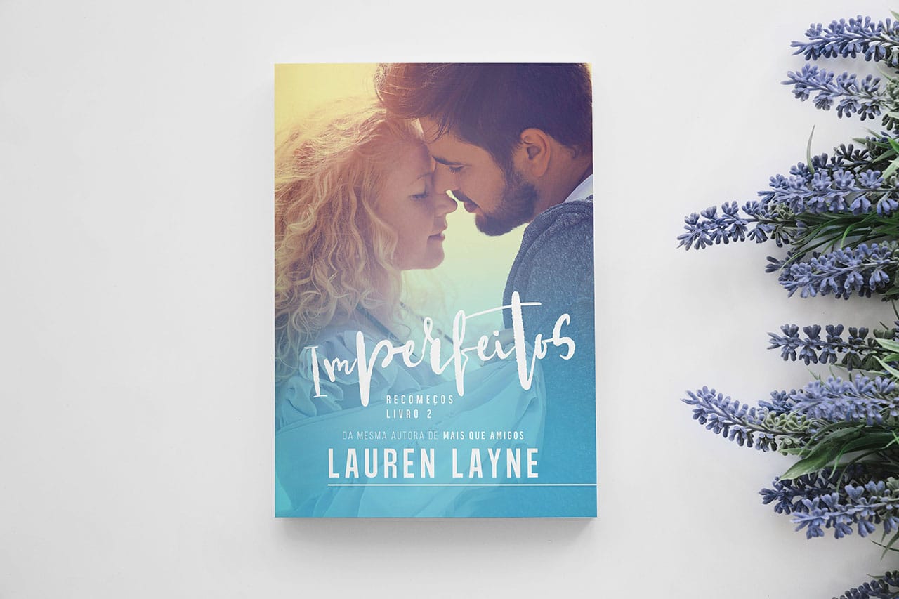 Imagem com a capa do livro Imperfeitos, da Lauren Layne