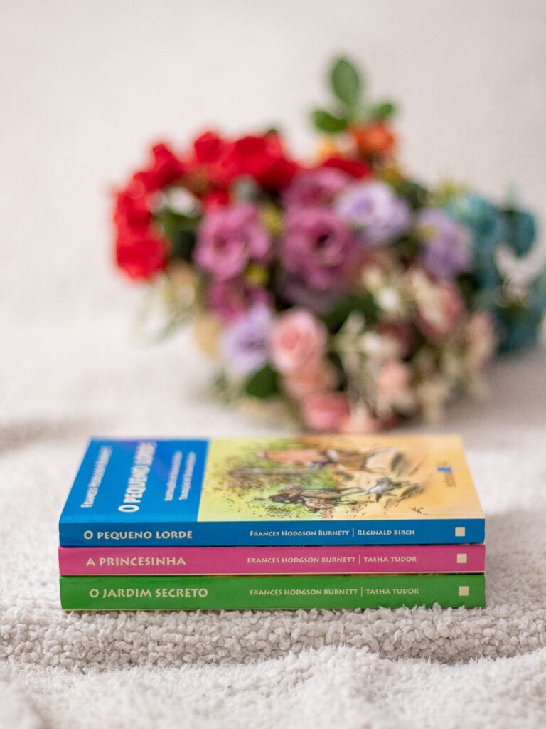 3 livros de Frances Hodgson Burnett