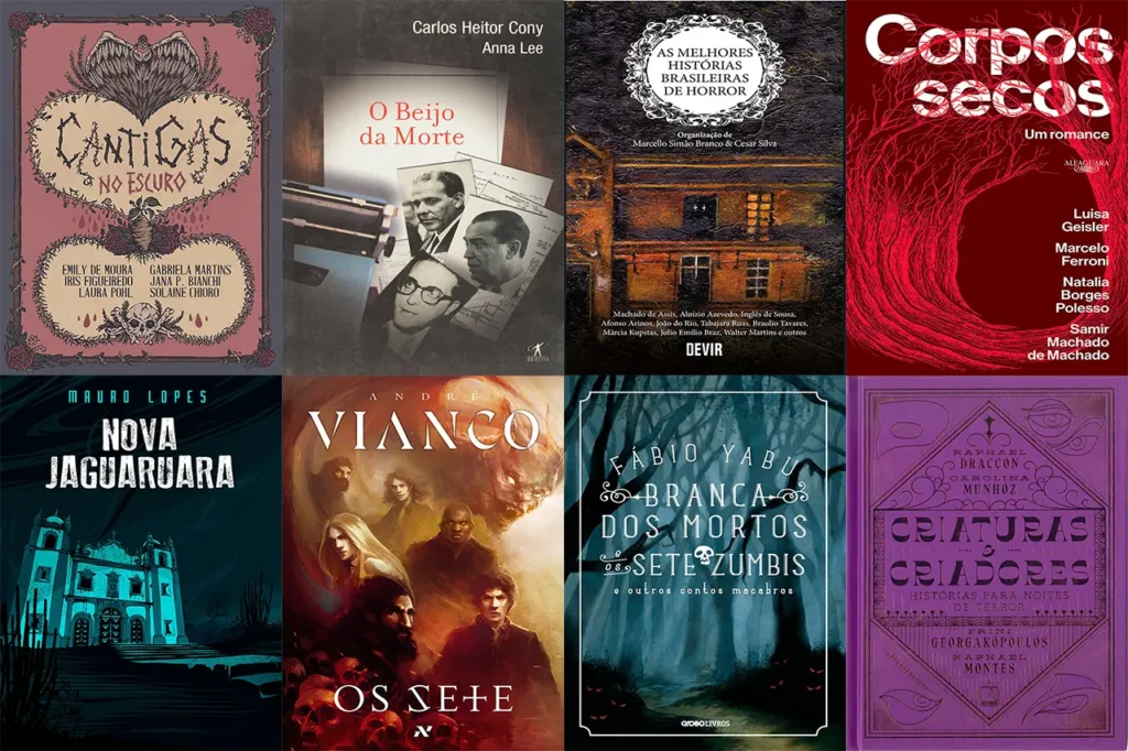 13 livros brasileiros de terror