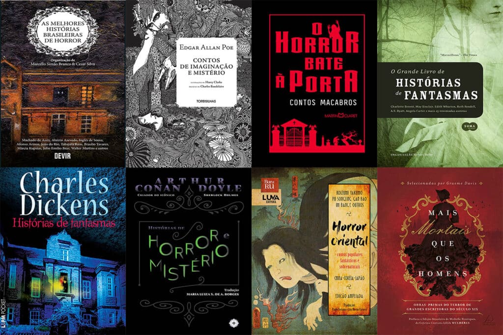 19 livros de contos de terror para ler no Halloween