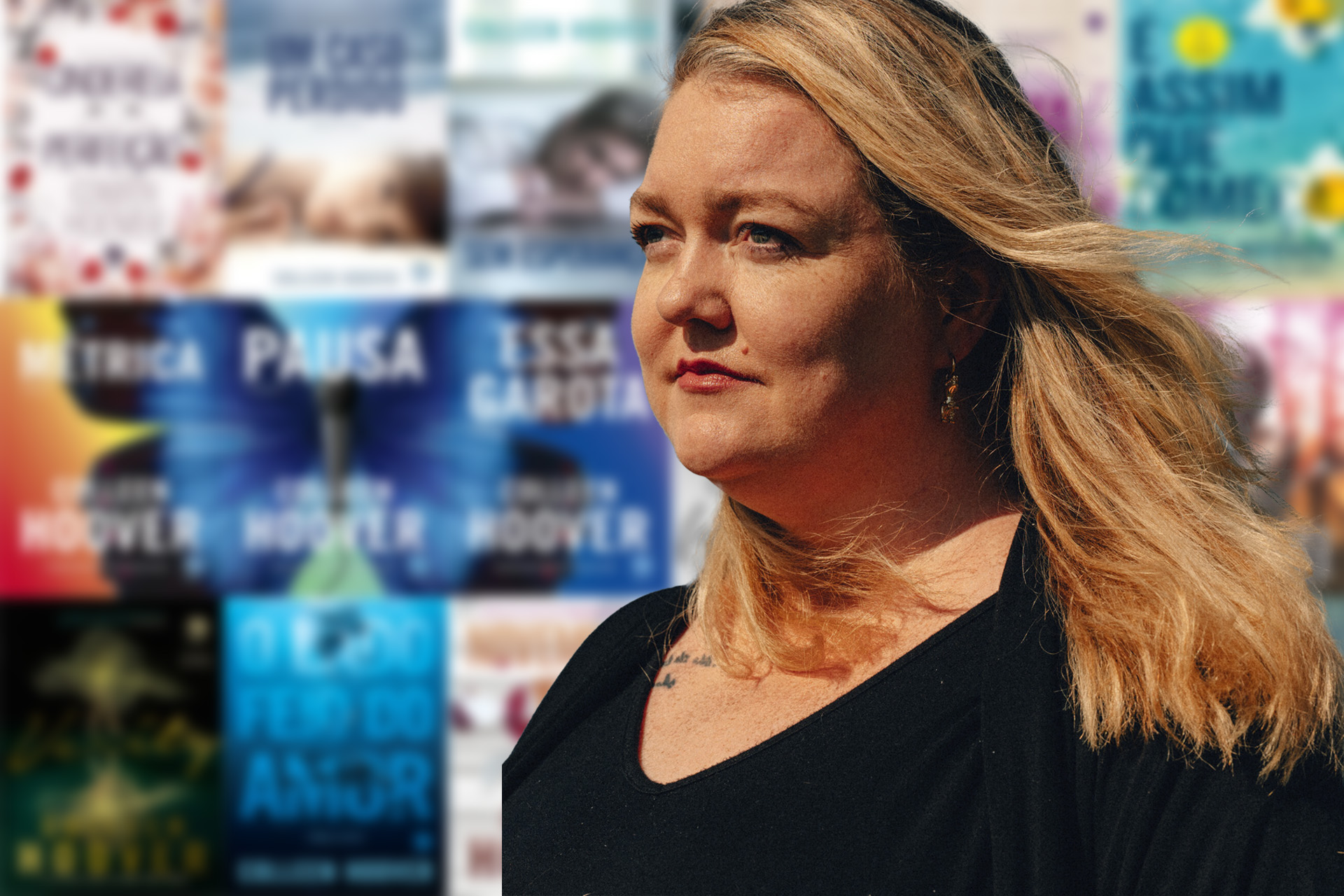 Todos os livros da Colleen Hoover - Prateleira de Cima