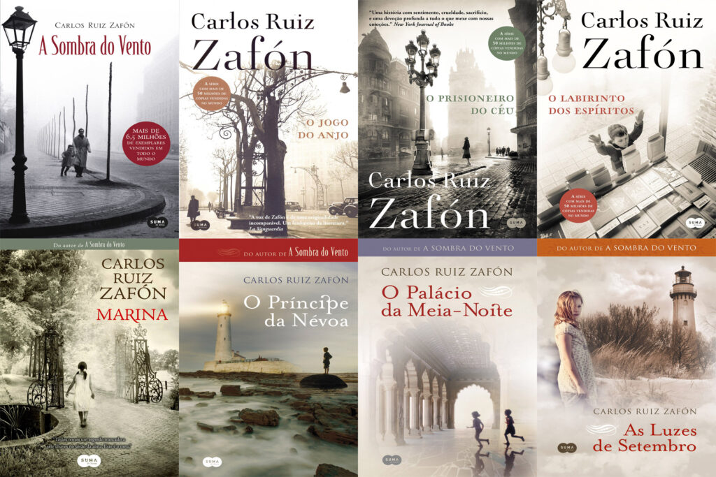 Todos os livros de Carlos Ruiz Záfon