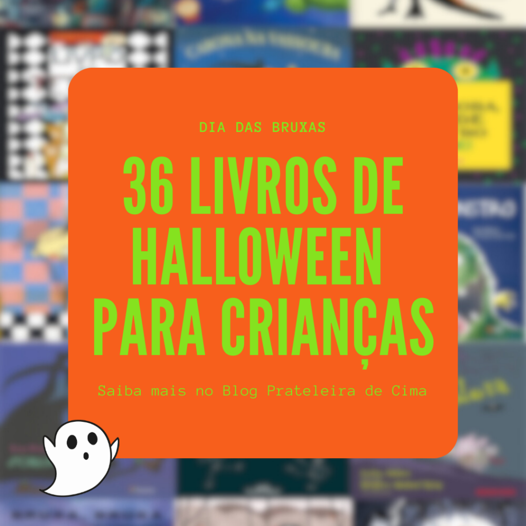 36 livros de halloween para crianças